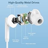 USB C Wired Earbuds with Mic USB C Headphones Wired Type C Cable Ear Phones Typ-C Ear Bud Plug for iPhone 17 Pro Max/17 Air/16e/16 Pro Max/16 Plus,Google Pixel 10 9 Pro XL,Samsung A16/A56/S25/S24/S23 - Image 3