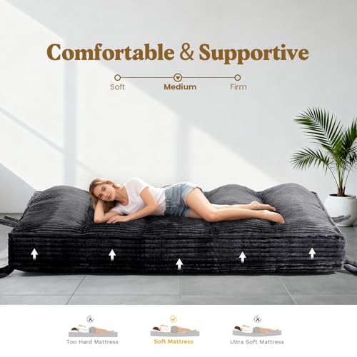 Nldd 10" Futon Mattress Queen Size thumbnail 6