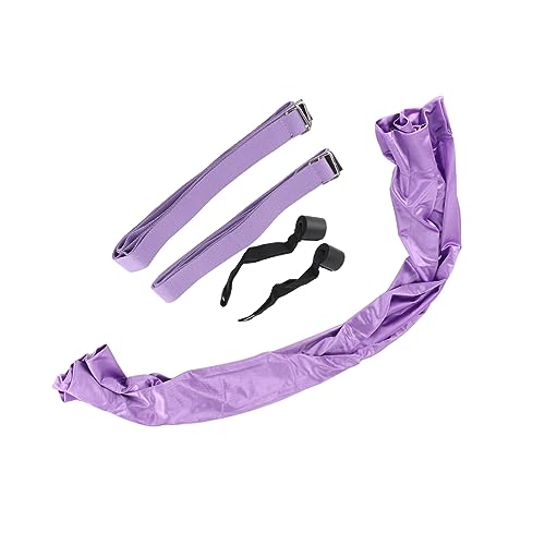 Aerial Strap, Ben Stretcher Strap Yoga Stretching Yoga Swing Sling Backbend Träningsbälte för dans Aerial Balett (PURPLE)