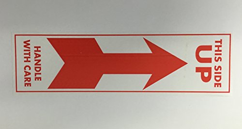1 Roll Large 2x7 Arrow Handle with Care Special Handling Shipping Pallet Stickers 250 Labels per roll
