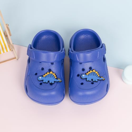 Image of Casazoe Toddler Boys Girls Cute Garden Clogs Kids Slip On Water Shoes EVA Lightweight Summer Slipper Slides Baby Comfort Sandals Children Outdoor Shower Beach Pool Play Shoes