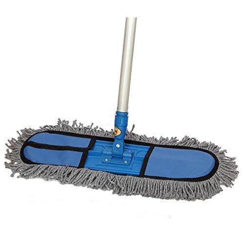 Marc Cleaning Products 1.5 feet Telescopic Cast Iron Floor Mops; Wet and Dry Mop Head with Bio-degradable Medium Garbage/Trash/Dustbin Bags + (with 1 Refill, 18 inch) (B098SBQ37F) Amazon Price History, Amazon Price Tracker