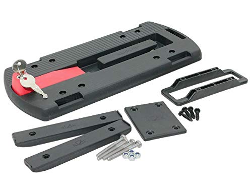 Klickfix Gepäckträger Adapter inkl. Adapterplatte ohne Umkarton Cover