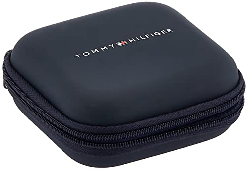 إسورة من تومي هيلفيغر للرجال، مصنوعة من الستانلس ستيل، بلون بني وتصميم مجدول، مقاس قياسي