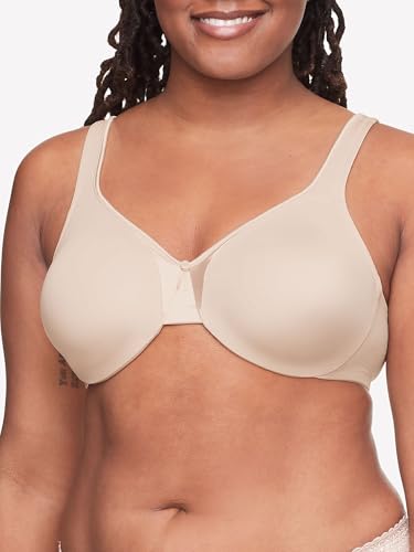 Warner's Women's Signature Cushioned Support and Comfort Underwire Unlined Full-Coverage Bra 35002a2