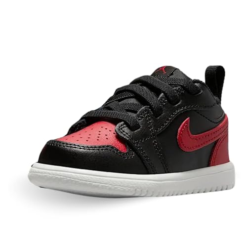 Jordan 1 Low Alt Baby/Toddler Shoes (DR9747-067, Black/Summit White/Varsity Red)