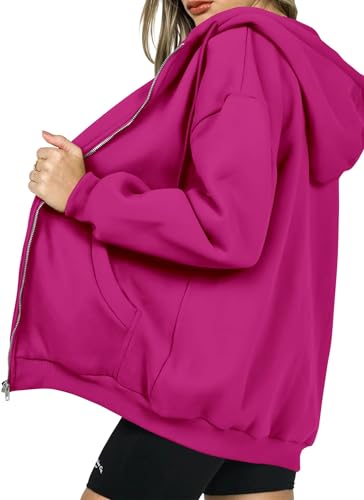 Image of PRETTYGARDEN Women's 2026 Spring Zip Up Y2K Hoodies Casual Long Sleeve Sweatshirts Fall Winter Track Jackets with Pockets