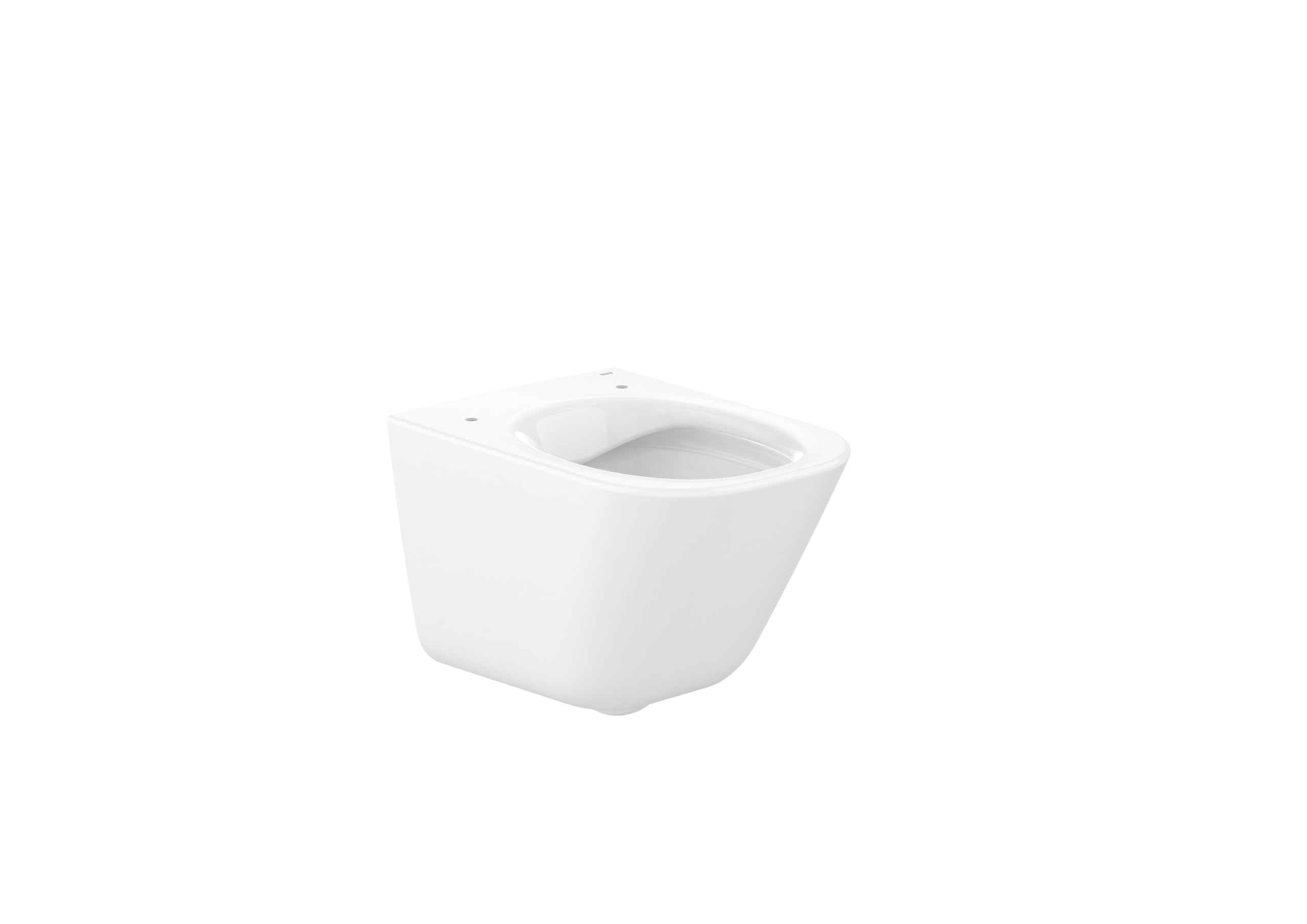 Roca A34647A000 Taza The Gap Square Rimless Suspendida Compacta Blanca (CISTERNA Y ASIENTO NO INCLUIDO)