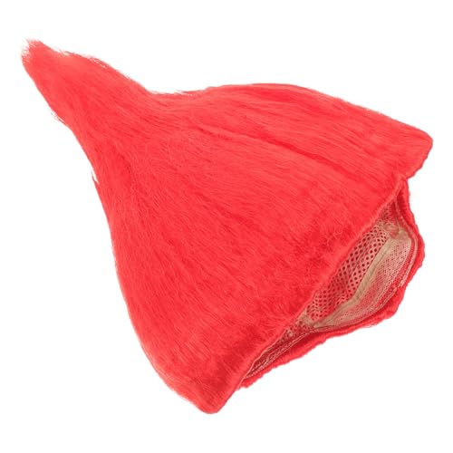 Peluca de llama roja BESTYASH ideal para carnaval y fiesta de bar