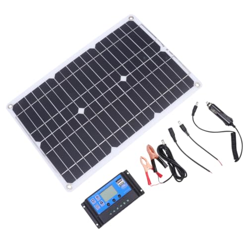 Abaodam 18w Solar Cell Panel Controller Car Battery Solar Charger Emergency Power Supply Portable for Outdoor Activities