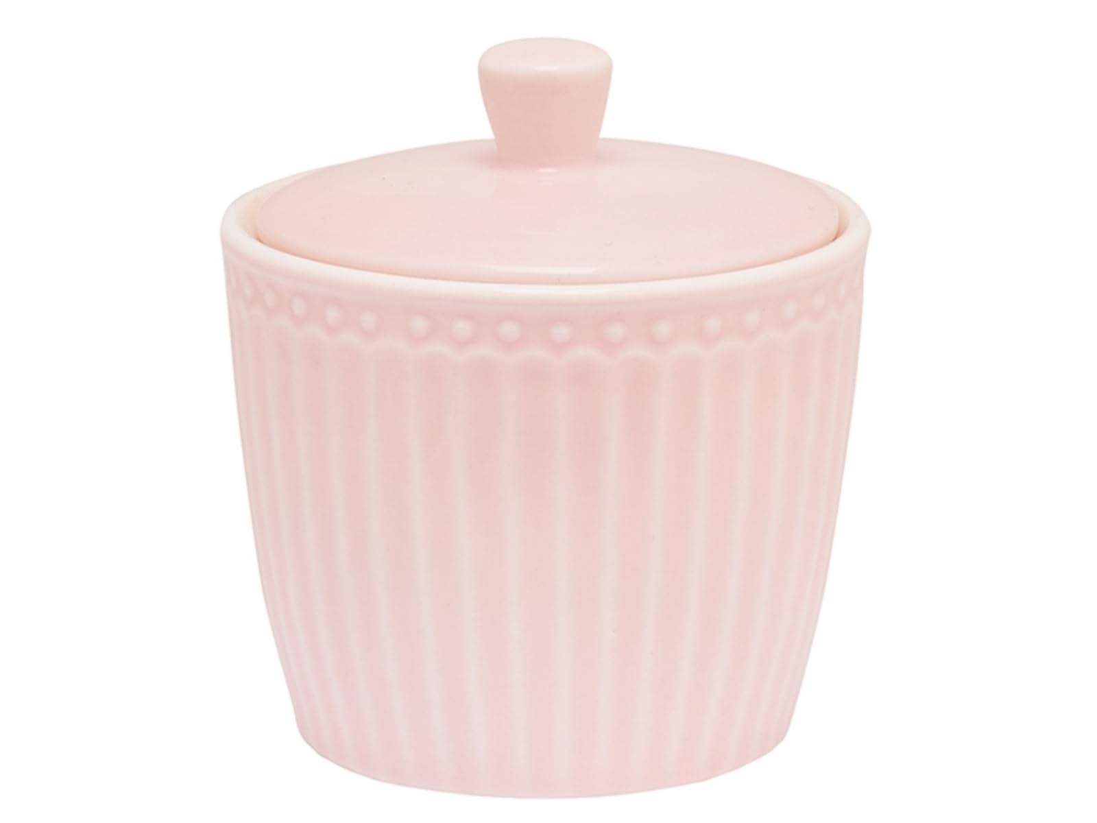 GreenGate Sugar Pot Alice Pale pink