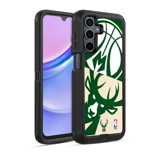 Protégez votre Samsung Galaxy A15 des bris d'écran avec l'étui antichoc Milwaukee Bucks