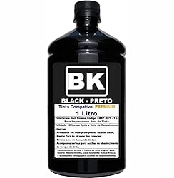 Tinta Corante Epson Preto 1 Litro Compatível