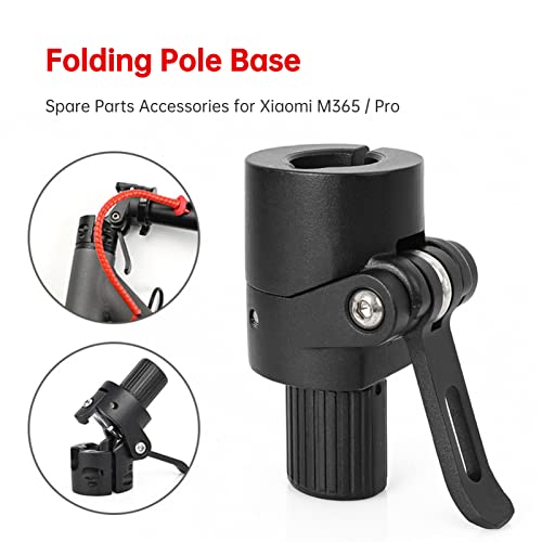 Foldable Base for Mijia M365 Electric Scooter, Electric Scooter Base for Foldable Pole, Black - Image 4