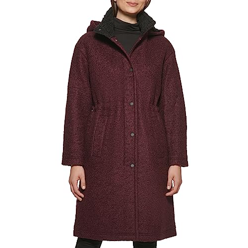 Kenneth Cole Women's Full Length Maxi Hooded Wool Coat2