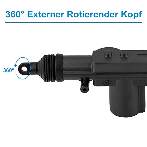 Ejoyous Universal Auto Türschloss Keyless Entry System Zentralverriegelung Fernbedienung Kit mit 4 Stellantrieben und 2 Fernbedienungen für die meisten Fahrzeuge – Bild 6