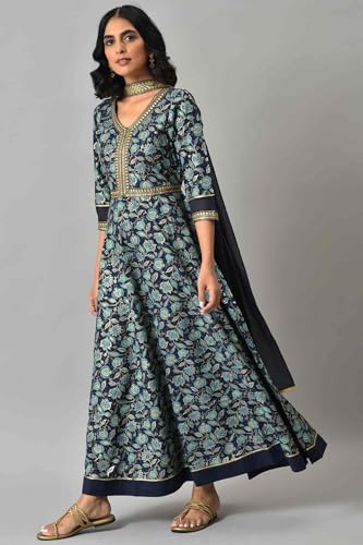 Image of Aurelia Women Fit and Flare Ankle Length Dress