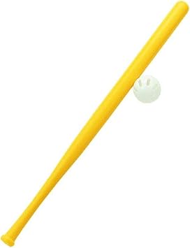 Wiffle Baseball and Bat Set (1 Dozen) Floor Display Case Includes 12 Sets of 32 Yellow Bats & 9 Perforated Baseballs American Made Since 1953 Safe Outdoor Fun for All Ages