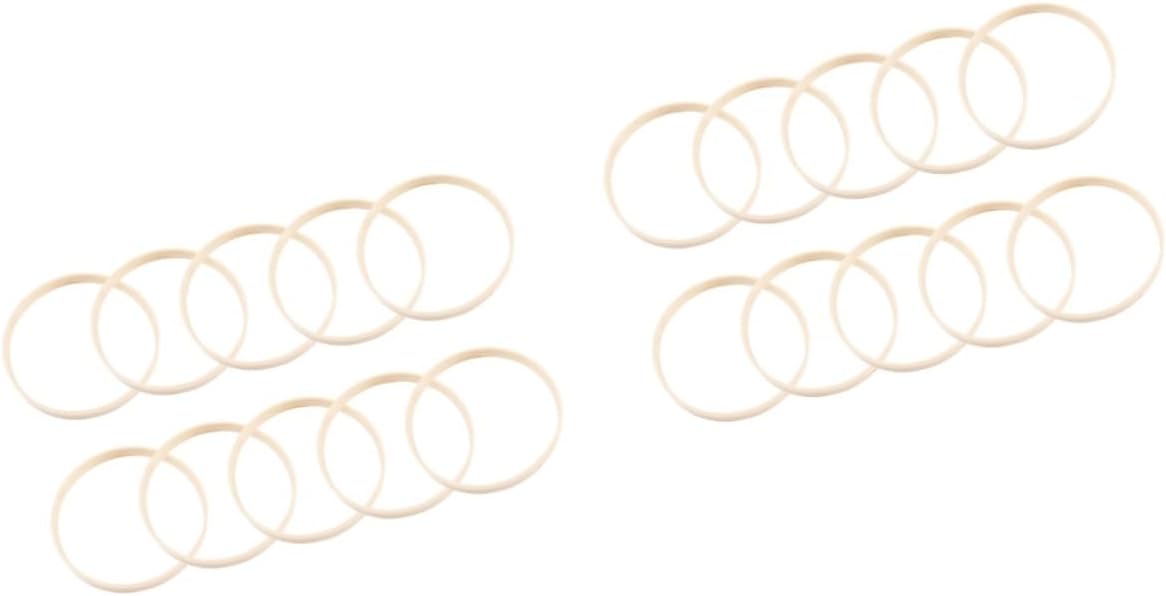 MAGICLULU 26pcs Dream Catcher Craft Frames for Handcraft Projects for Wreaths Wind Chimes and Decorations