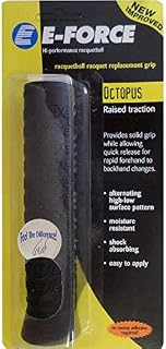 E-Force Octopus Racquetball Replacement Grip (Black)