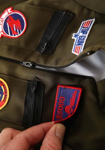 Disfraz Infantil Top Gun Traje de Vuelo miniatura 4