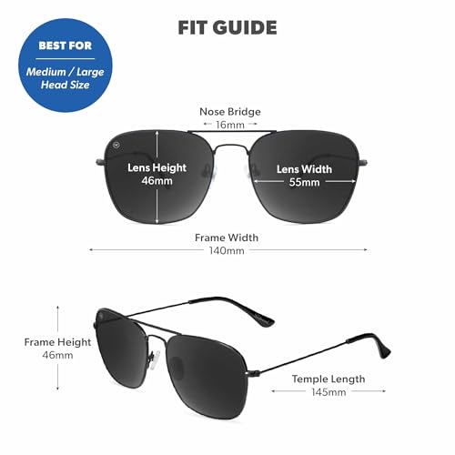Image of Knockaround Polarized Navigator Sunglasses for Men & Women - UV Protection