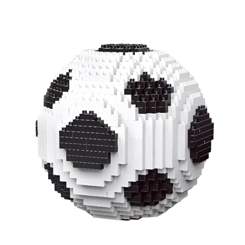 Fußball Geschenke Für Jungen, Fußball Puzzle, Kreatives Bauset Für Fußballbegeisterte, STEM Aktivität, Deko Objekt Für Büro Und Zuhause, 9,5 x 9,5 cm Größe, Plastik Material