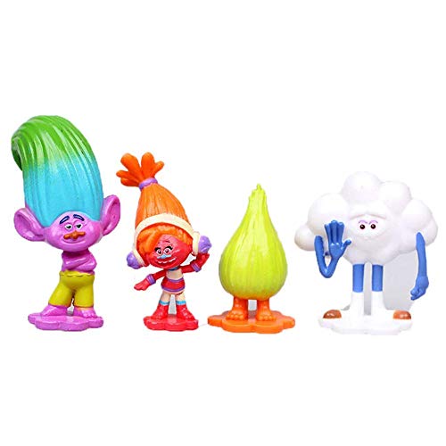 Hfzxm Trolls Toys Mini Action Figures ,12Pcs Cake Topper #TOP2