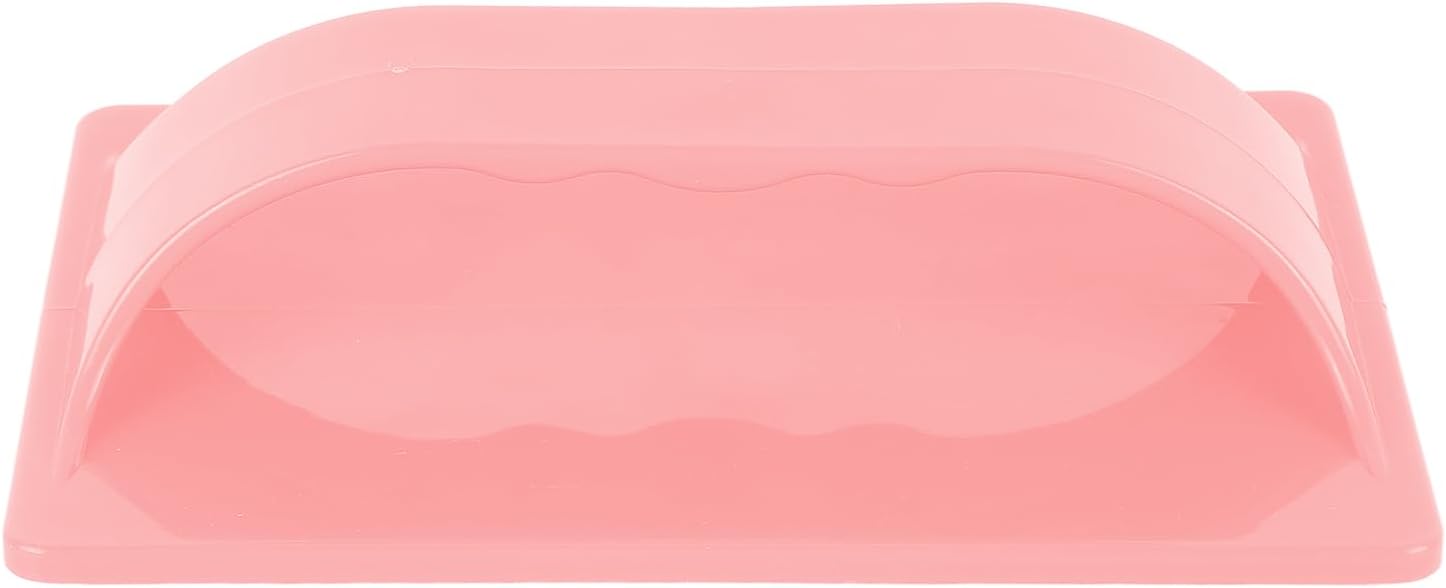 Hot Dog Cutter Tool, Easy Clean Plastic Sausage Cutter for Barbecue, Outdoor Camping Grill (Pink)