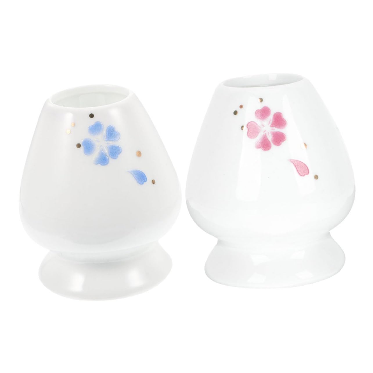 BRIGHTFUFU Ceramic Matcha Whisk Holder Stand Tea Whisk Bowl for Japanese Tea Ceremony