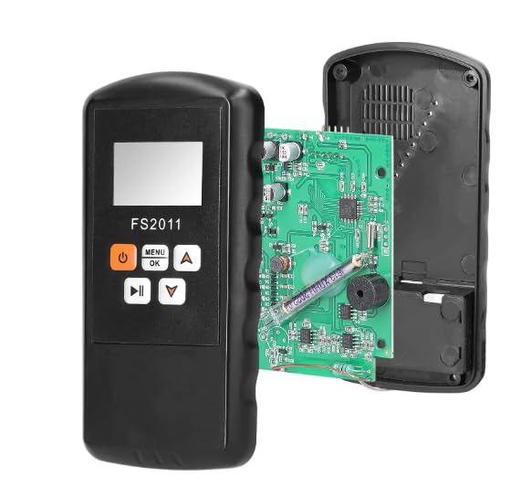 Contador Geiger FS2011 2 en 1 Detector de Radiación EMF portátil miniatura 3