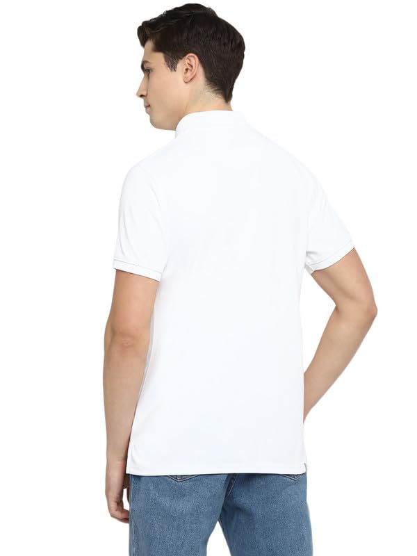 Image of Southern Alps Polo Collar T-Shirt with Moisture Wicking for Men