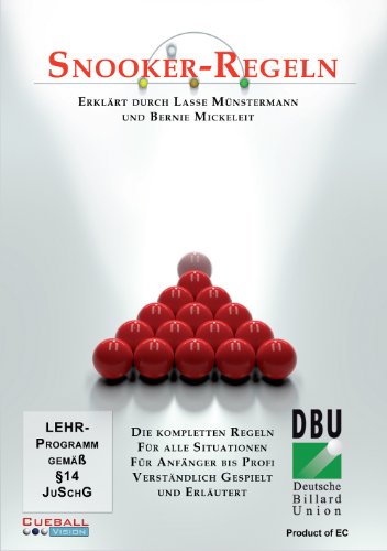 Preisvergleich Produktbild Snooker Regeln (Offizielle Regeln der DBU)