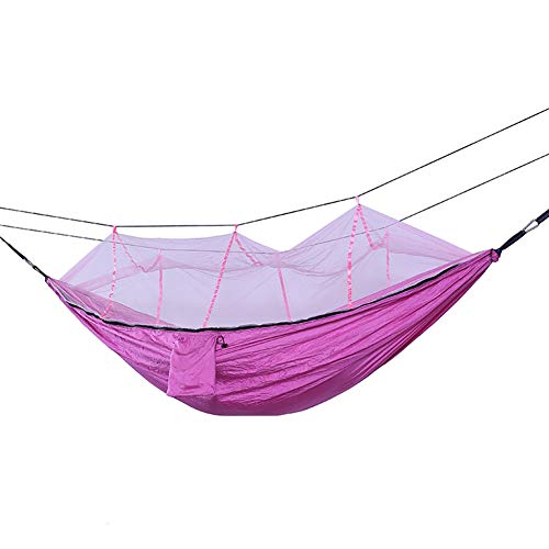 Hamac de voyage ultra-léger avec moustiquaire pour le camping et la randonnée en forêt
