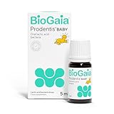 BioGaia Prodentis Baby Oral Probiotics | Liquid Patented Probiotic Drops for Babies & Infants 6+ Months | Helps Maintain Bacteria Balance in The Mouth | Unique L. Reuteri | Neutral Flavour | 5 ml