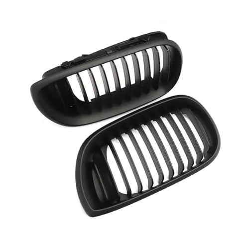 Grilles de radiateur double lamelles pour BMW E46 design sport