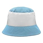 fan originals City Colours Tricolour Sky Blue White Bucket Hat M/L