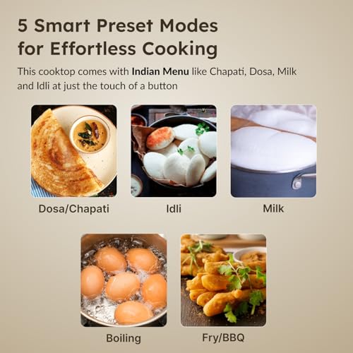 Image of Prestige PIRC 3.0 2400W Infrared Cooktop Black and Silver|Radiant Heating Technology|Sleek Design|Feather Touch Panel|1 Years Warranty on the Product and 2 Years on Coil