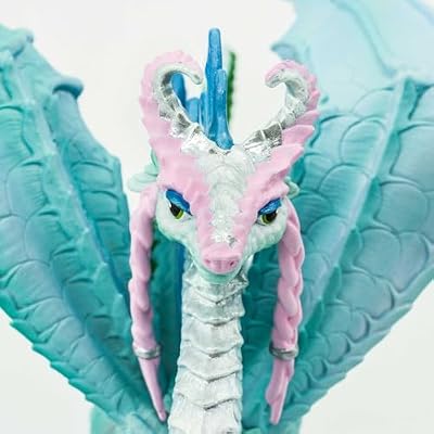 Safari Ltd. Princess Dragon Figurine - Detailed Enchanting 5.5 Model Figure - Fun Fantasy Play Toy for Boys, Girls & Kids Ages 4+