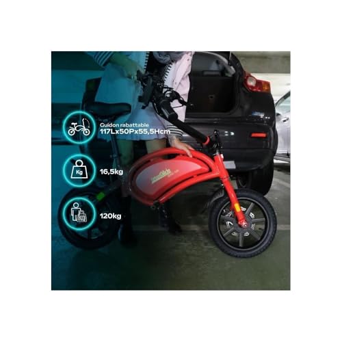 Bicicleta eléctrica UrbanGlide de 14 pulgadas ideal para ir al trabajo sin atascos 3