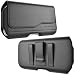 Stronden iPhone 8 iPhone 6S 7 Belt Case with Clip, Apple iPhone 8 Leather Belt Clip Case Holster Pouch Sleeve Flip Cover Cell Phone Holder (for iPhone 7 iPhone 8 with Otterbox Lifeproof Battery Case)