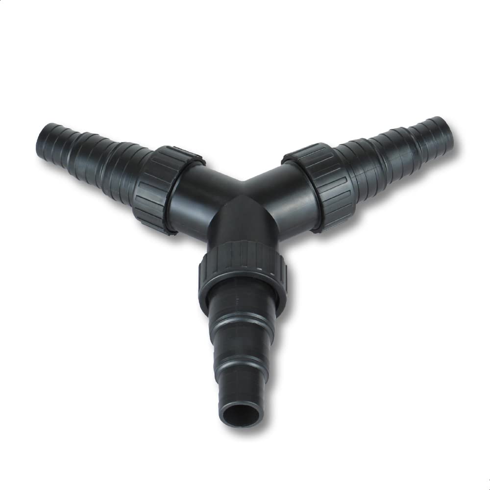 Distribuidor de agua divisor en Y para bomba de estanque CST-02F 25/32/38 mm (1/1 1/4/1 1/2 Distribuidor de agua divisor en Y para bomba de estanque CST-02F 25/32/38 mm (1/1 1/4/1 1/2