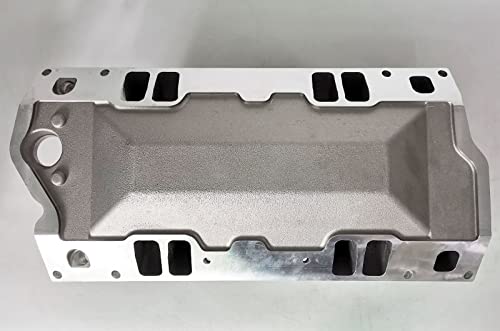 Aluminum Stain SBC Small Block Chevy Vortec Air Gap Intake Manifold 350 1996-up 1500-6500 RPM DM-3502H 0