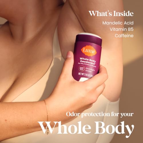 Image of Lume Whole Body Deodorant - Solid Stick - 2.6 oz (Moonlight Amber)