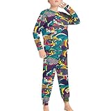 [BFLCWM] パジャマ キッズ こいのぼり 鯉のぼり 男の子 長袖 長ズボン 子供服 パジャマセット 上下セット 柔らかい 可愛い おしゃれ カジュアル ルームウェア 四季通用 部屋着