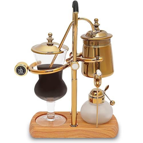 Cafetera de sifón clásica con capacidad para 4-5 tazas