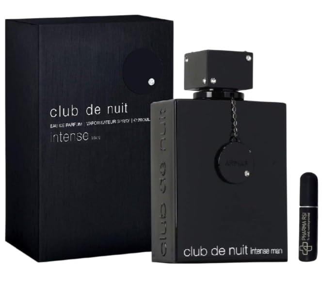 Club De Nuit Intense Man 200ml + Atomizador recargable 5 ml. Importado de Dubái