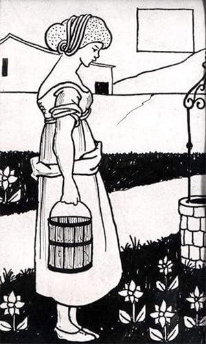 Cuadro pintura mural de Aubrey Beardsley para decoraciones del hogar en salones modernos