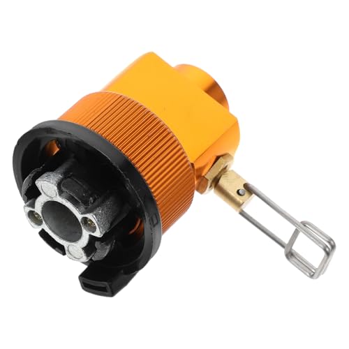 SUPVOX Propane Gas Adapter Stove Converter Head Outdoor Gas Stove Adapter Isobutane Canister Refill Valve