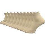 Photo Gallery gawilo calzini quarter da uomo in 100% puro cotone (6 paia | 10 paia) | piedi corti e sottili | senza cuciture pressanti sulle dita dei piedi, beige | 10 paia, 47-50 Photo Gallery gawilo calzini quarter da uomo in 100% puro cotone (6 paia | 10 paia) | piedi corti e sottili | senza cuciture pressanti sulle dita dei piedi, beige | 10 paia, 47-50